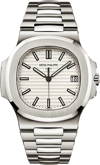 Pre-owned Patek Philippe Nautilus 5711/1a In Stainless Steel