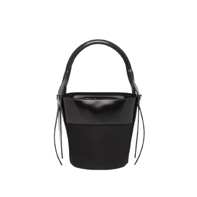 Prada Ouverture Bucket Bag Nylon Black