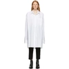 ANN DEMEULEMEESTER ANN DEMEULEMEESTER WHITE OVERSIZED OLDA SHIRT