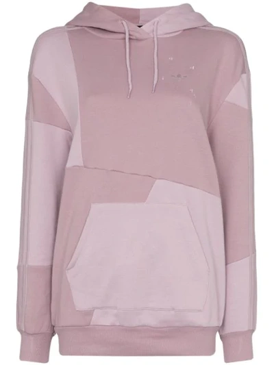 Adidas By Danielle Cathari X Daniëlle Cathari Two-tone Panelled Hoodie In Pink