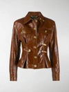 VERSACE SAFETY PIN BUTTONED JACKET,A83284A23086214259201