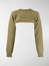 MAISON MARGIELA KNITTED CROP TOP,S51TH0043S1689314236246