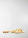 Stuart Weitzman Payton Sandals In Gold
