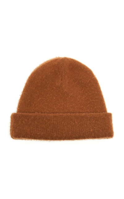 Acne Studios Peele Hat Beanie Almond Brown