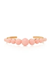 IRENE NEUWIRTH WOMEN'S 18K ROSE GOLD AND PINK OPAL CUFF,762532