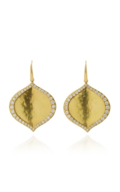 Amrapali Women's Pallavi 18k Gold Diamond Earrings