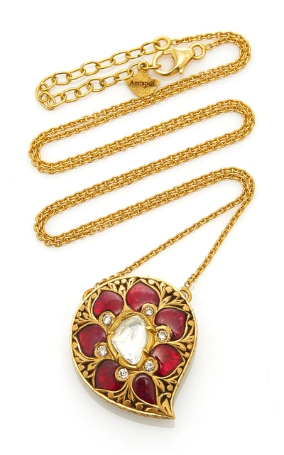 Amrapali Gold And Multi-stone Necklace