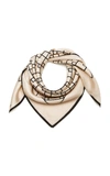 Lescarf No. 3 Silk Scarf In Ivory