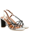MALONE SOULIERS BINETTE LEATHER SANDALS,P00397548