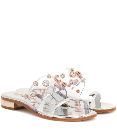 Sophia Webster Dina Gem-embellished Sandals - 金属色 In Metallic