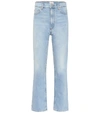 MAGDA BUTRYM CROPPED HIGH-RISE FLARED JEANS,P00406781