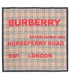 BURBERRY HORSEFERRY VINTAGE CHECK SILK SCARF,P00419990