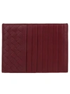 BOTTEGA VENETA BOTTEGA VENETA WOVEN DETAIL CARD HOLDER