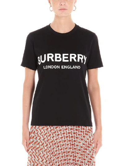 Burberry Shotover T-shirt In Black