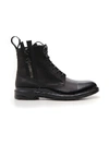 DOLCE & GABBANA DOLCE & GABBANA LACE UP ZIPPED ANKLE BOOTS