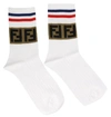 FENDI FENDI FF LOGO SOCKS