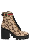 GUCCI GUCCI GG ANKLE BOOTS