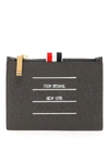 THOM BROWNE THOM BROWNE PAPER LABEL PRINT CARDHOLDER