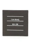 THOM BROWNE THOM BROWNE PAPER LABEL PRINT CARDHOLDER