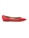 VALENTINO GARAVANI VALENTINO GARAVANI ROCKSTUD BALLERINA FLATS