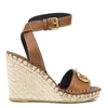 VALENTINO GARAVANI VALENTINO GARAVANI VLOGO WEDGE SANDALS