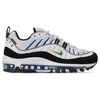 Nike Women's Air Max 98 Premium Casual Shoes In White