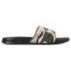 Nike Camouflage Benassi Jdi Sliders Black In Green