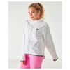 Nike Windrunner Printed Logo Jacket In White