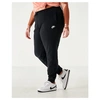 Nike Women's Sportswear Essential Jogger Pants (plus Size) In Black