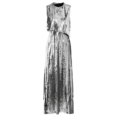 Stella Mccartney Merredin Silver Sequin Maxi Dress