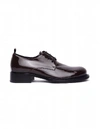 ANN DEMEULEMEESTER BROWN PATENT LEATHER DERBYS,1901-2874-388-097