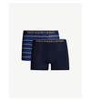 POLO RALPH LAUREN PACK OF THREE CLASSIC-FIT STRETCH-COTTON BOXER BRIEFS