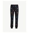 BOY LONDON LOGO-EMBROIDERED COTTON-JERSEY JOGGING BOTTOMS