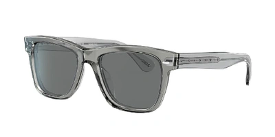 Oliver Peoples Man Sunglass Ov5393su Oliver Sun In Carbon Grey