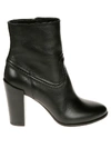 TOD'S SIDE ZIP ANKLE BOOTS,11014579