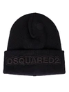 DSQUARED2 EMBROIDERED LOGO BEANIE,11015063