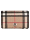BURBERRY LARK CHECK CONTINENTAL WALLET,11021732