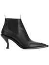 THOM BROWNE LONG POINT BROGUE BOOTS