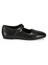 The Row Boheme Mj Ballet Flats In Nappa Leather In Black