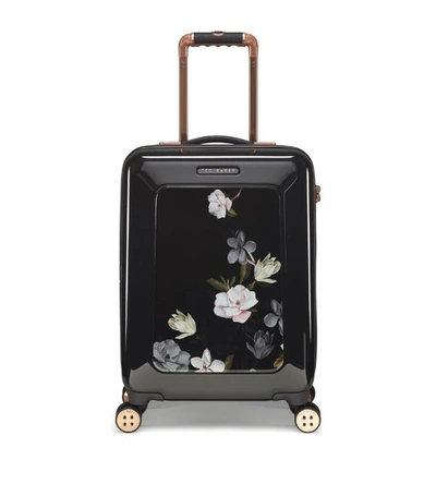 Ted Baker Small Take Flight Opal 21-inch Hard Shell Spinner Carry-on In Black