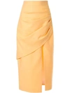 ALEKSANDRE AKHALKATSISHVILI Butter Yellow Skirt