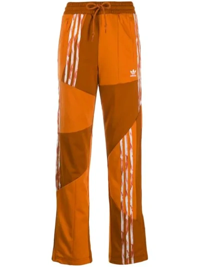 Adidas By Danielle Cathari Recycled Track Trousers In Orange