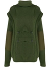 STELLA MCCARTNEY LAYERED POCKET JUMPER