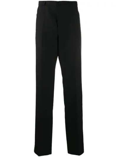 Maison Margiela Tailored Straight Leg Trousers - 黑色 In Black