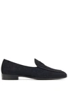 GIUSEPPE ZANOTTI G-FLASH VELVET LOAFERS