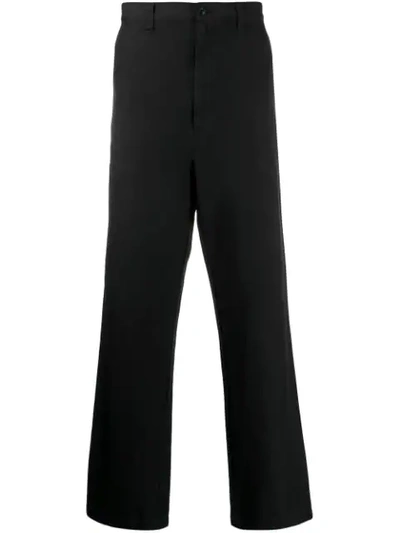 Junya Watanabe Straight-leg Tailored Trousers In Black