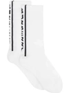 BURBERRY LOGO INTARSIA SOCKS