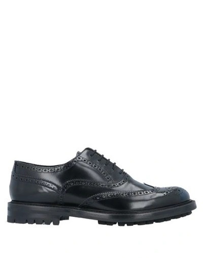 Ortigni Laced Shoes In Black