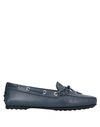 Tod's Loafers In Dark Blue