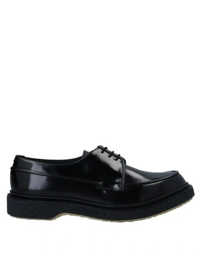 Adieu Laced Shoes In Black